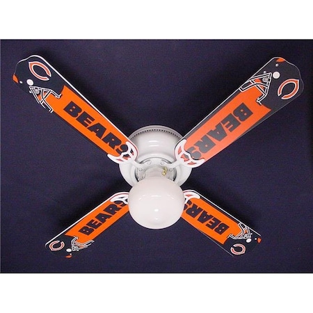 Ceiling Fan Designers Ceiling Fan Designers 52SET-NFL-CHI NFL Chicago Bears Football 52 In. Ceiling Fan Blades Only 52SET-NFL-CHI